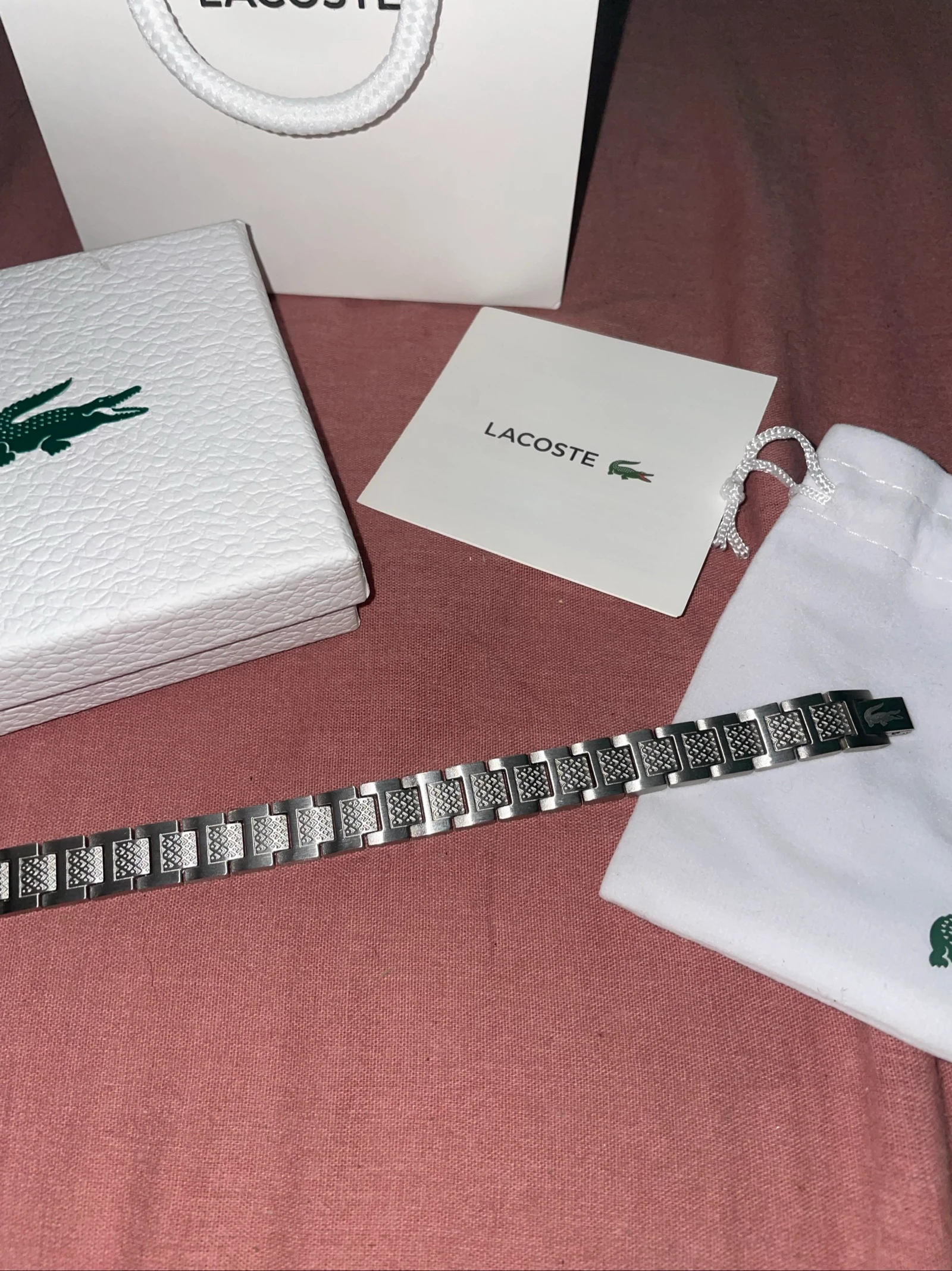 Bracelet Lacoste homme 